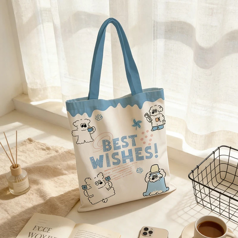 Edc Carry Bag - New Cartoon Comic Printed Canvas Bag