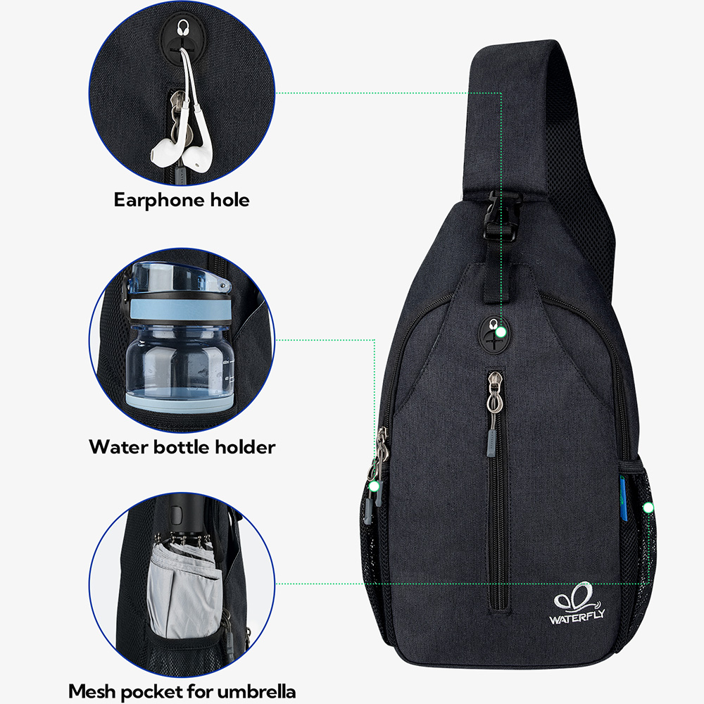 WATERFLY Crossbody Sling Bag C - огляд і ціна Edc Carry Bag