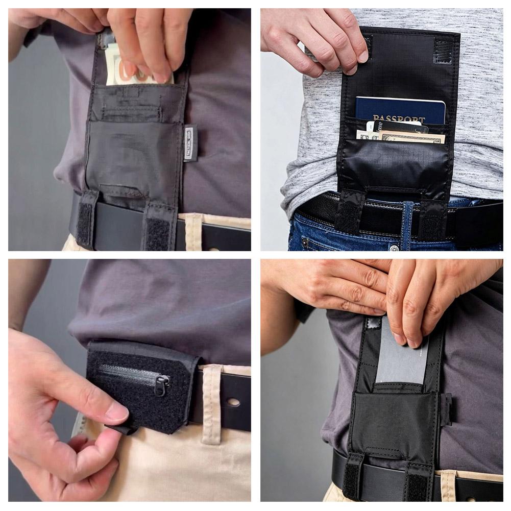 Hidden Travel Waist Pouch, Ant - огляд і ціна Edc Concealed Carry Bag