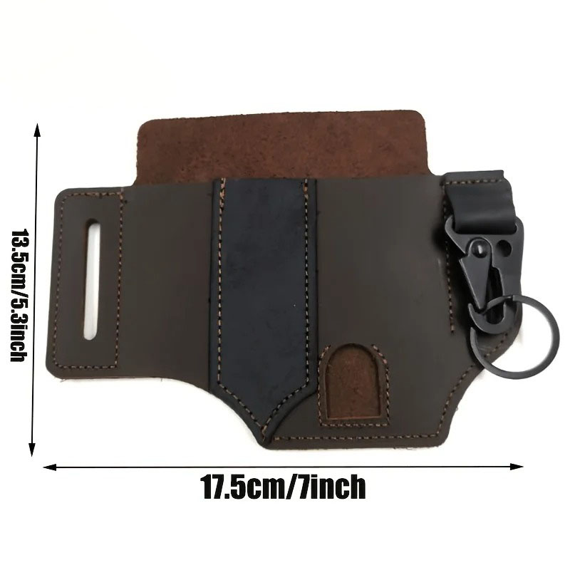 PU Leather EDC Belt Multitool  - огляд і ціна Edc Concealed Carry Bag