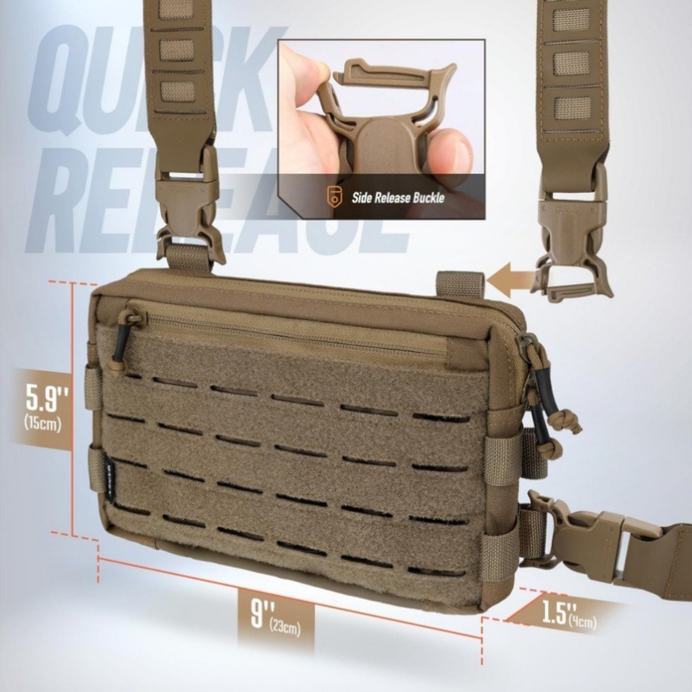 Fashion 1000D Nylon Men Chest  - огляд і ціна Edc Carry Bag