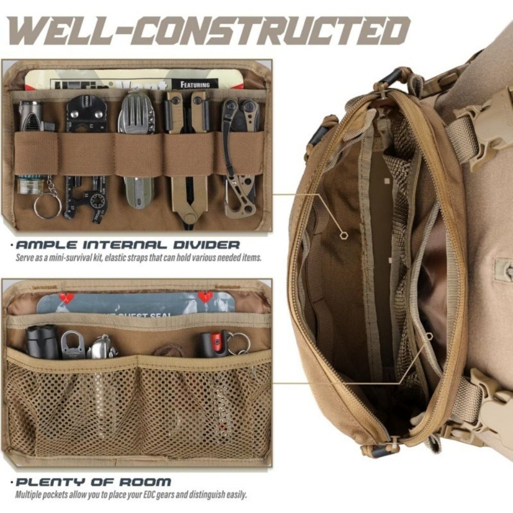 Fashion 1000D Nylon Men Chest  - огляд і ціна Edc Carry Bag