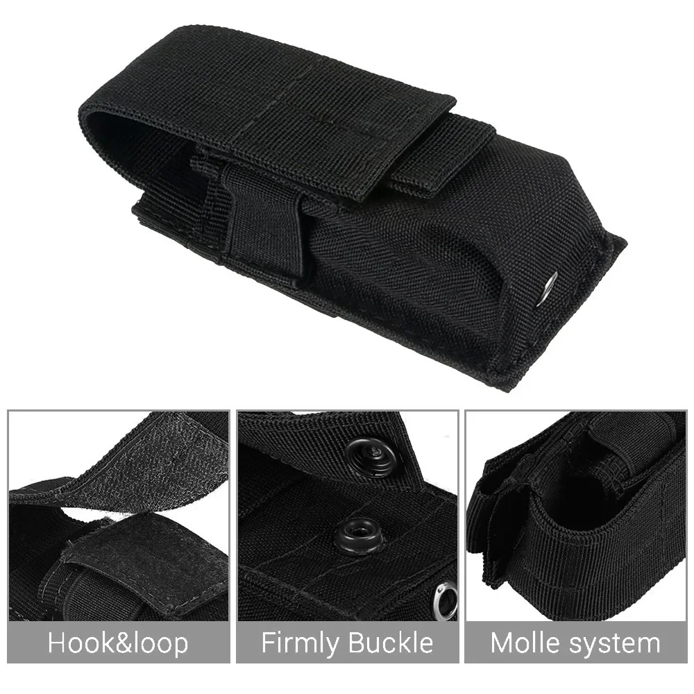 Tactical Molle Flashlight Pouc - огляд і ціна Edc Concealed Carry Bag