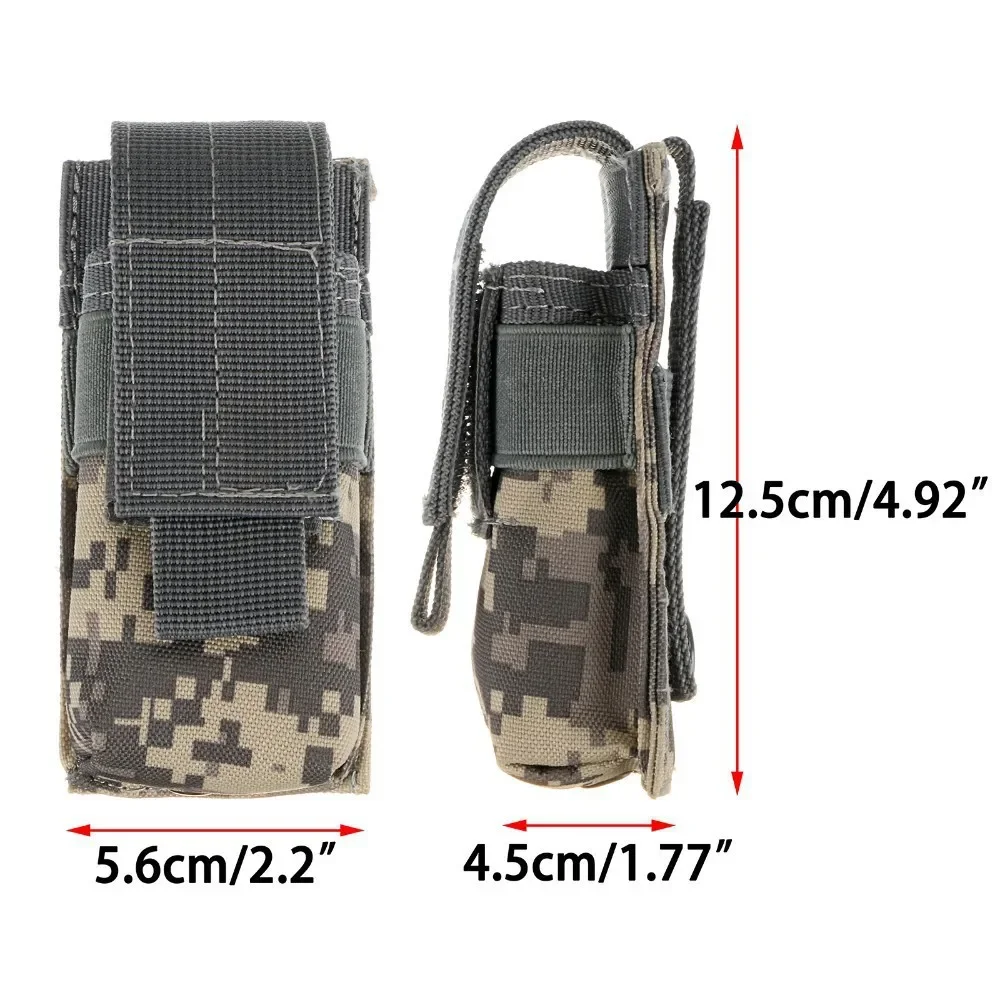 Tactical Molle Flashlight Pouc - огляд і ціна Edc Concealed Carry Bag